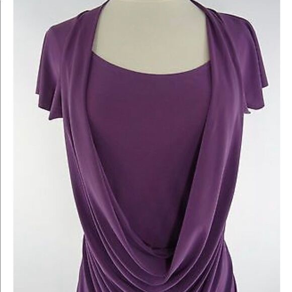 Studio Y purple slip on dress - Picture 4 of 11